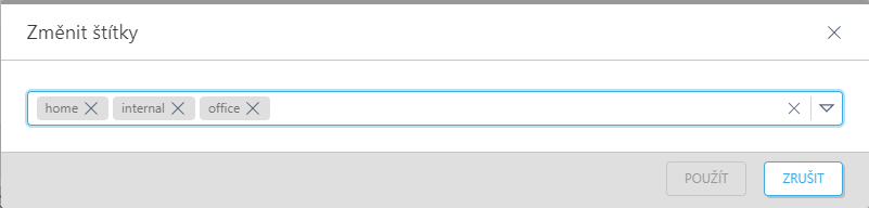 Odeberte štítky. Odeberte štítky.