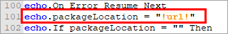 Ubicación personalizada del paquete en el instalador del script del agente Ubicación personalizada del paquete en el instalador del script del agente