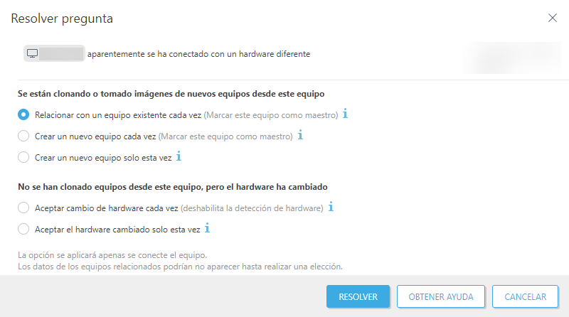 Resolver pregunta
