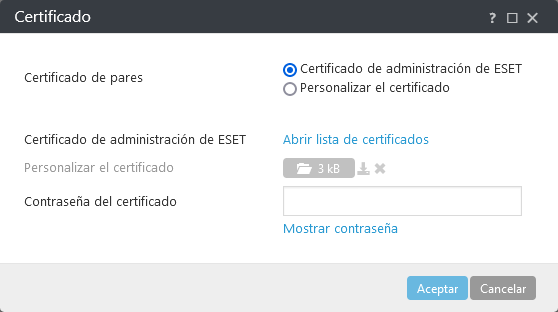 Certificado