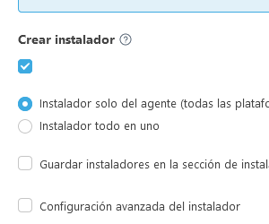 Crear instalador