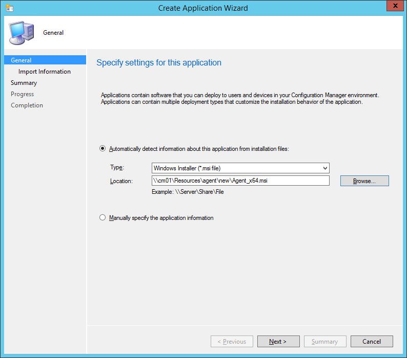 Odaberite Windows Installer.