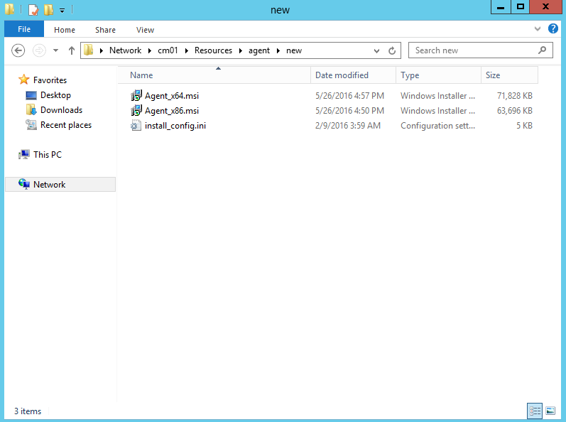 Folder udostępniony