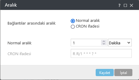 Normal aralık alanı
