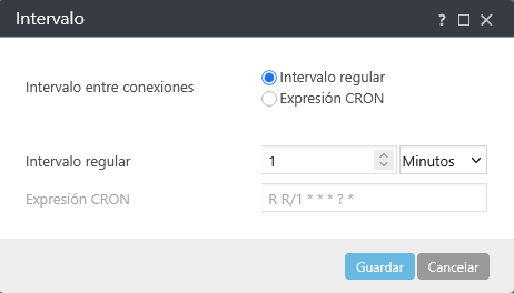 Campo de intervalo regular
