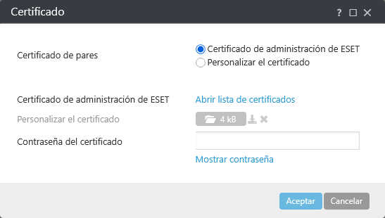 Certificado Certificado