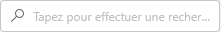 Barre de recherche