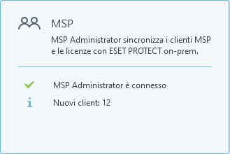 Sincronizzazione in corso Sincronizzazione in corso