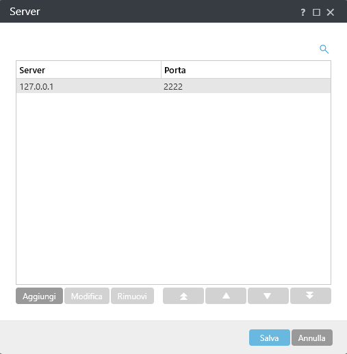 Indirizzi delle istanze di ESET PROTECT Server