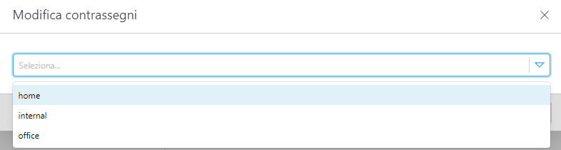 Assegnare tag esistenti. Assegnare tag esistenti.