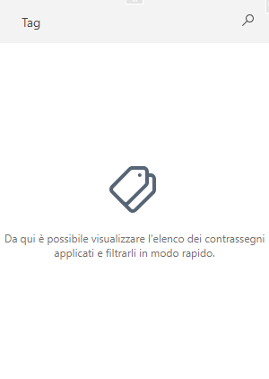 Sezione contrassegni