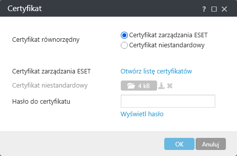 Certyfikat Certyfikat