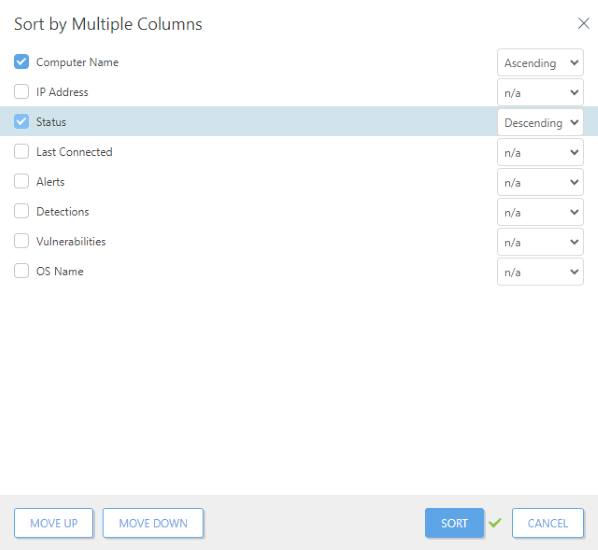 Sort by Multiple Columns. Sort by Multiple Columns.