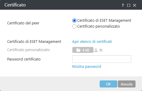 Certificato