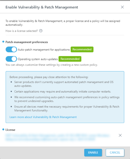 cloud_enable_vulnerability_patch_management