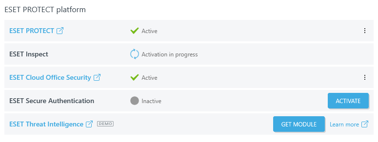 Platforma ESET PROTECT