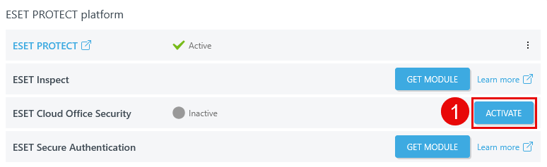 Activate the module.