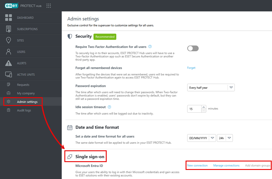 Single sign-on Single sign-on